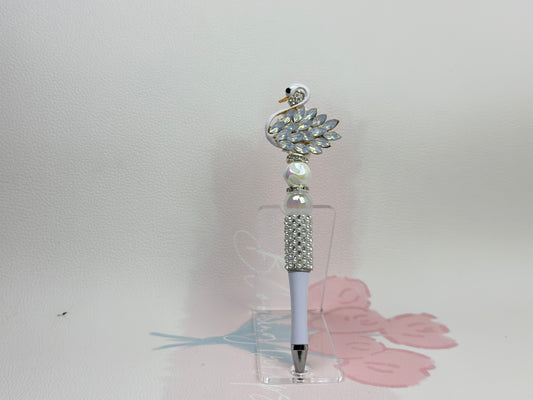 Popular Swan Crystal DIY Beaded Pen